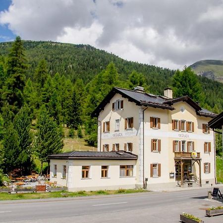 Hotel Veduta Cinuos-Chel Dış mekan fotoğraf